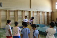 Foto de una clase en el colegio Azahares