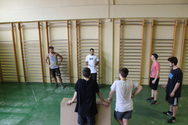 Foto de una clase en el colegio Azahares