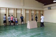 Foto de una clase en el colegio Azahares